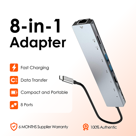 8 in 1 Data Adapter