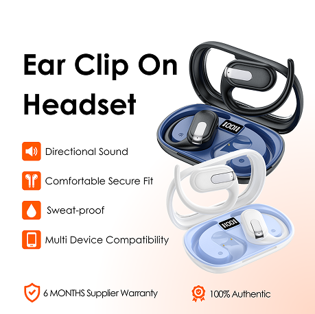 Ear Clip On Headset